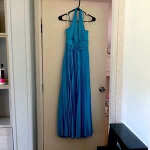 Beautiful blue dress open back